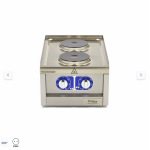  Επαγγελματική κουζίνα - 2 καυστήρες - Ηλεκτρική - Μονή μονάδα